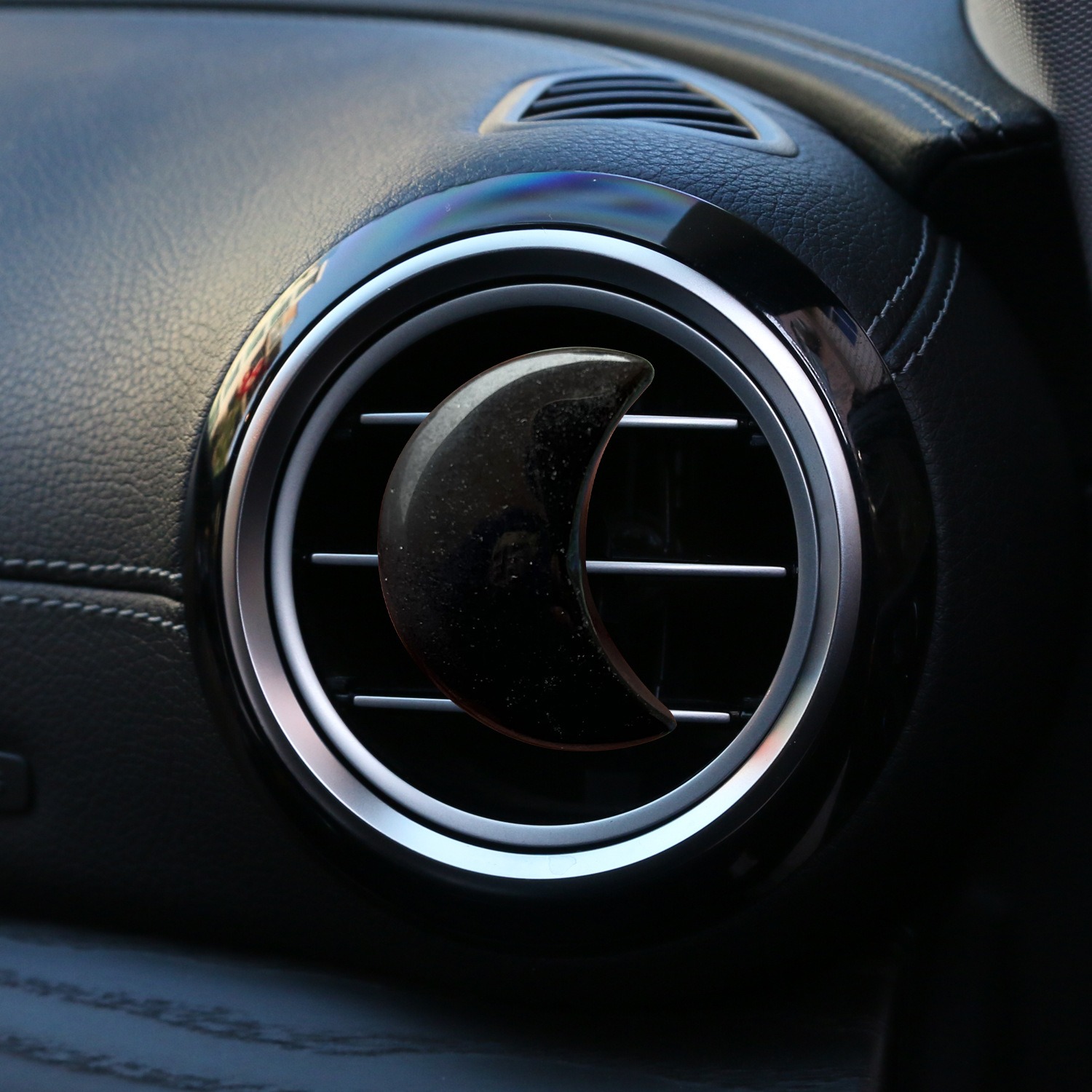 Natural Quartz Crystal Car Vent Clips