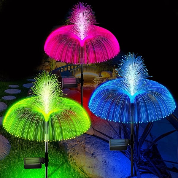 🌈Luces LED de medusas que cambian de color solar