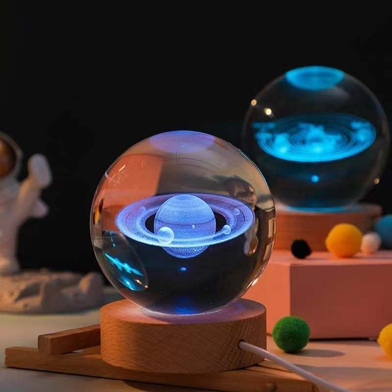 🔮Venta caliente - Bola de cristal del planeta 3D