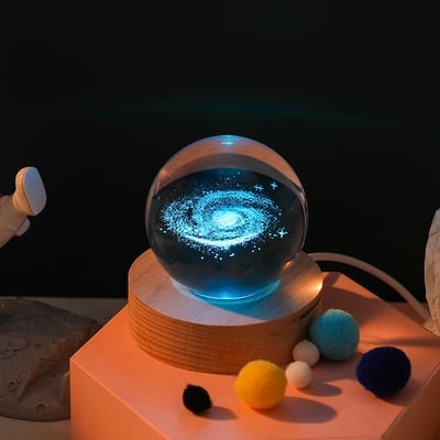 🔮Venta caliente - Bola de cristal del planeta 3D
