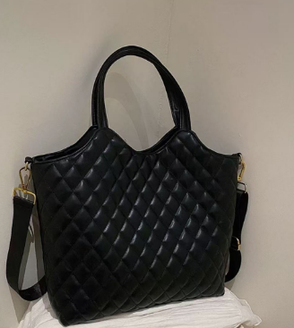 Small new diamond lattice handbag large capacity simple Tote bag single shoulder crossbody