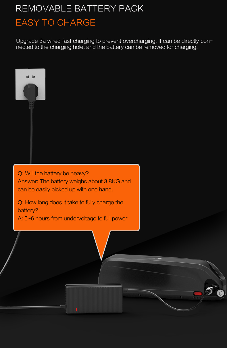 26 Inch Dual Motor Electric Bike, 48V 20Ah Battery,Front & Rear Hydraulic Brakes,Hydraulic Suspension Front Fork