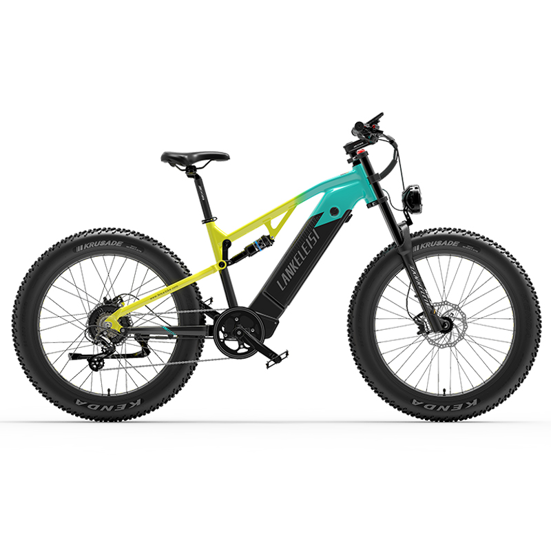Lankeleisi RV800 Plus 26 Inch Fat Tire Electric Bike, Adopt Bafang Motor and 48V 20Ah Samsung Battery,Front & Rear Hydraulic Brakes,Hydraulic Suspension Front Fork