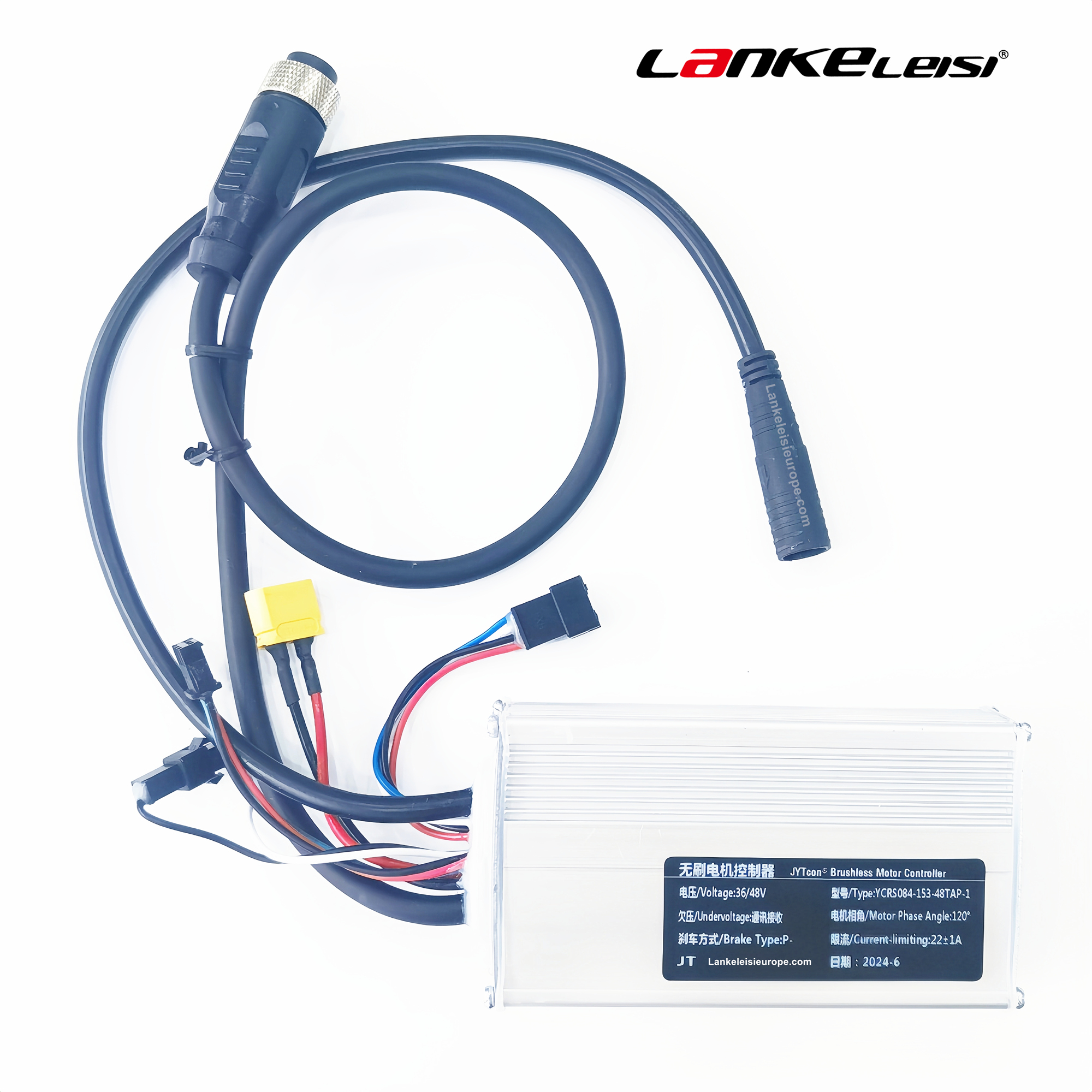 Original Controller for Lankeleisi MG600 Plus Electric Bike ( YCRS084-153-48TAP )