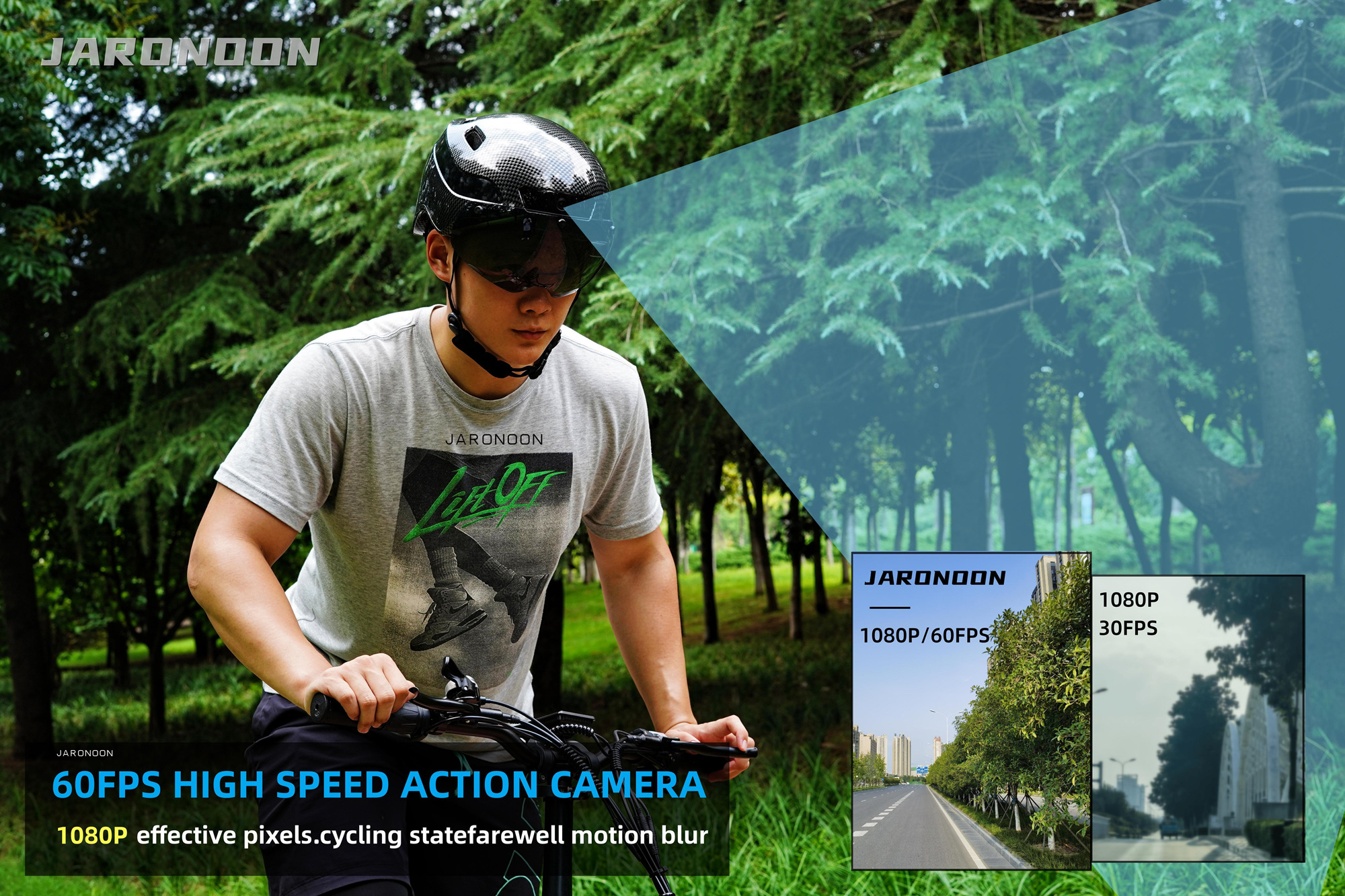 Upgraded 1080P HD Built-in Camera Bluetooth Calling Smart Helmet, with Detachable Visor,Turn Signal Taillight