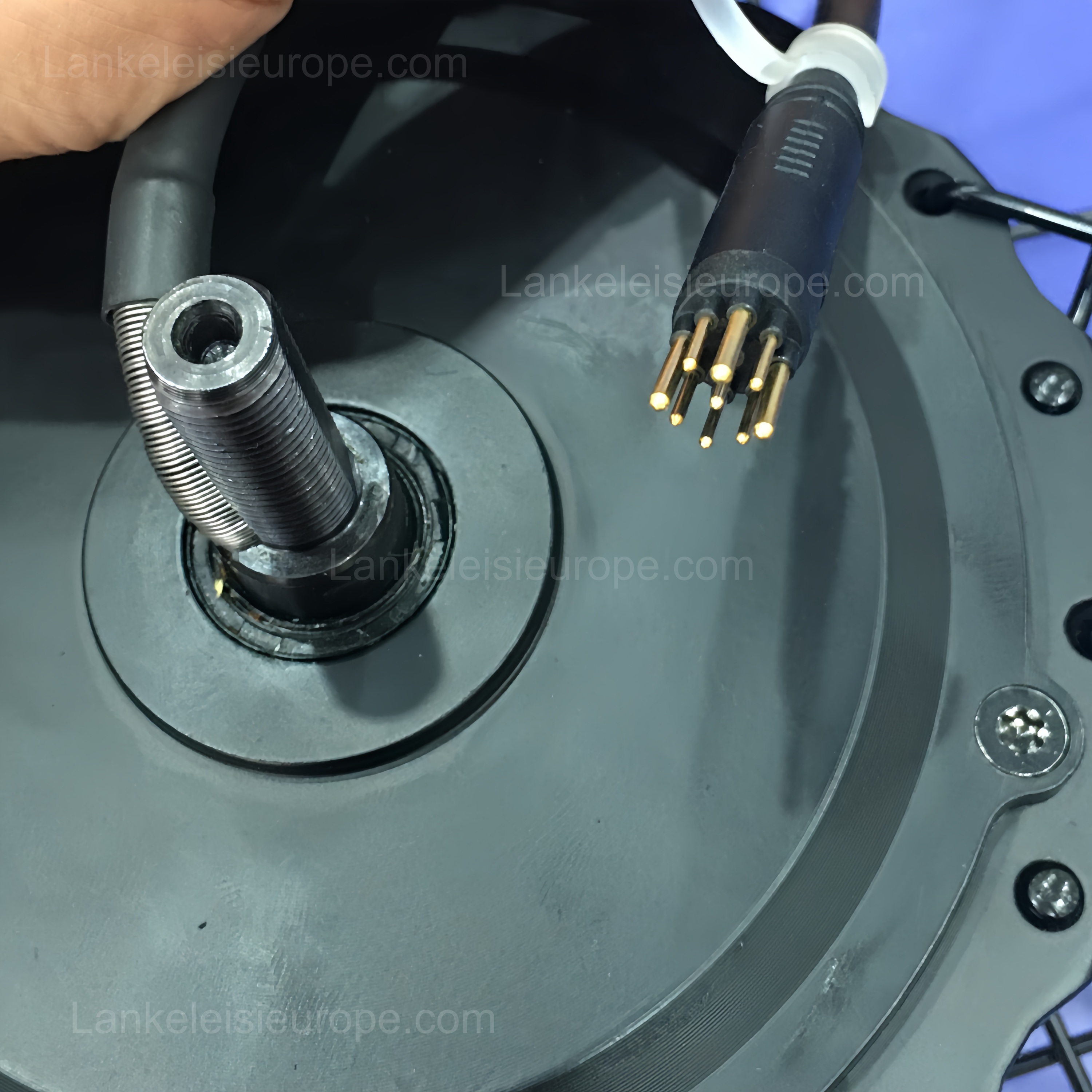 Original Wheel With Motor for Lankeleisi MG740 Plus / X3000 Max Electric Bike, without Tyre