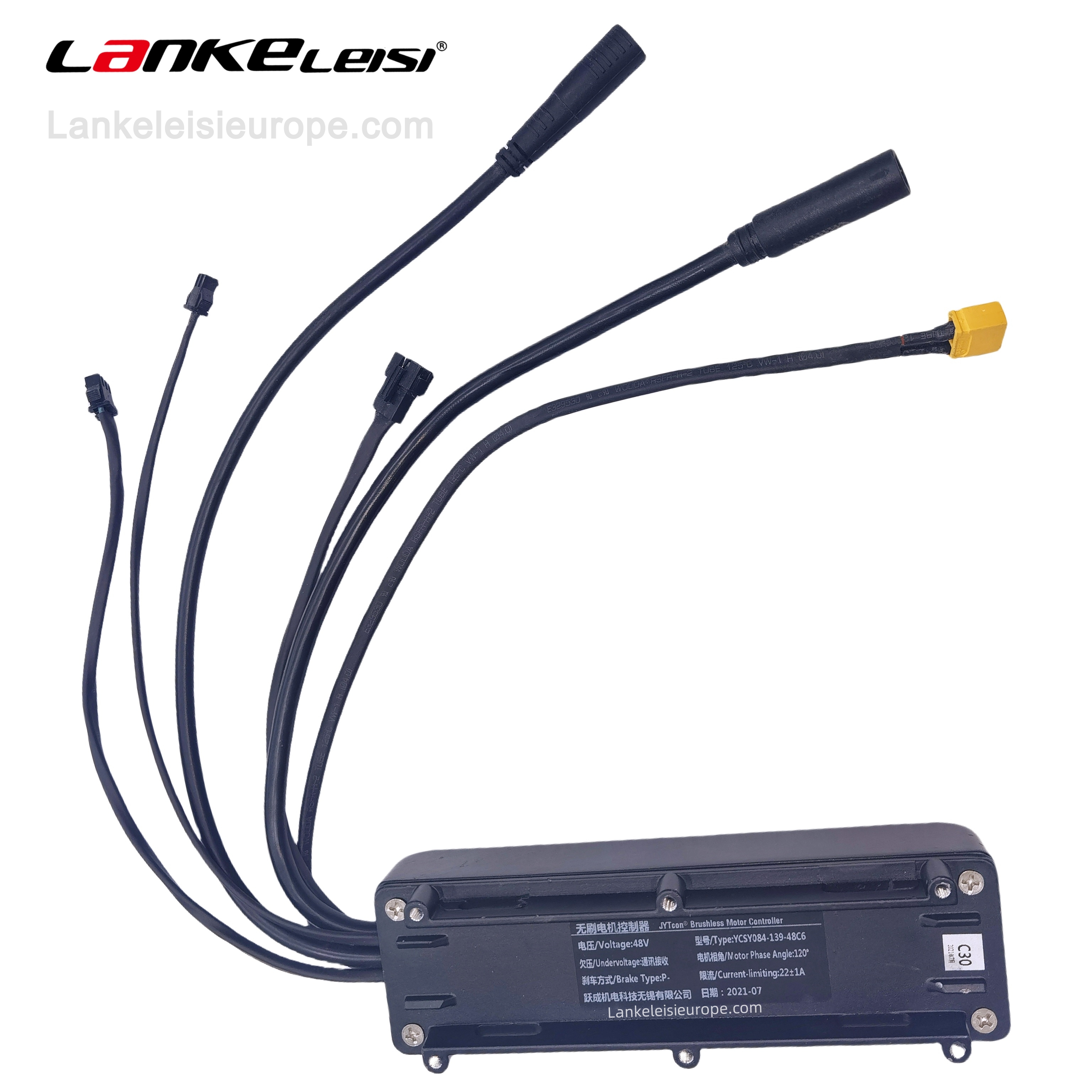 Original Controller for Lankeleisi For RV700 Explorer / XC4000 Electric Bike ( YCSY084-139-48C6 )