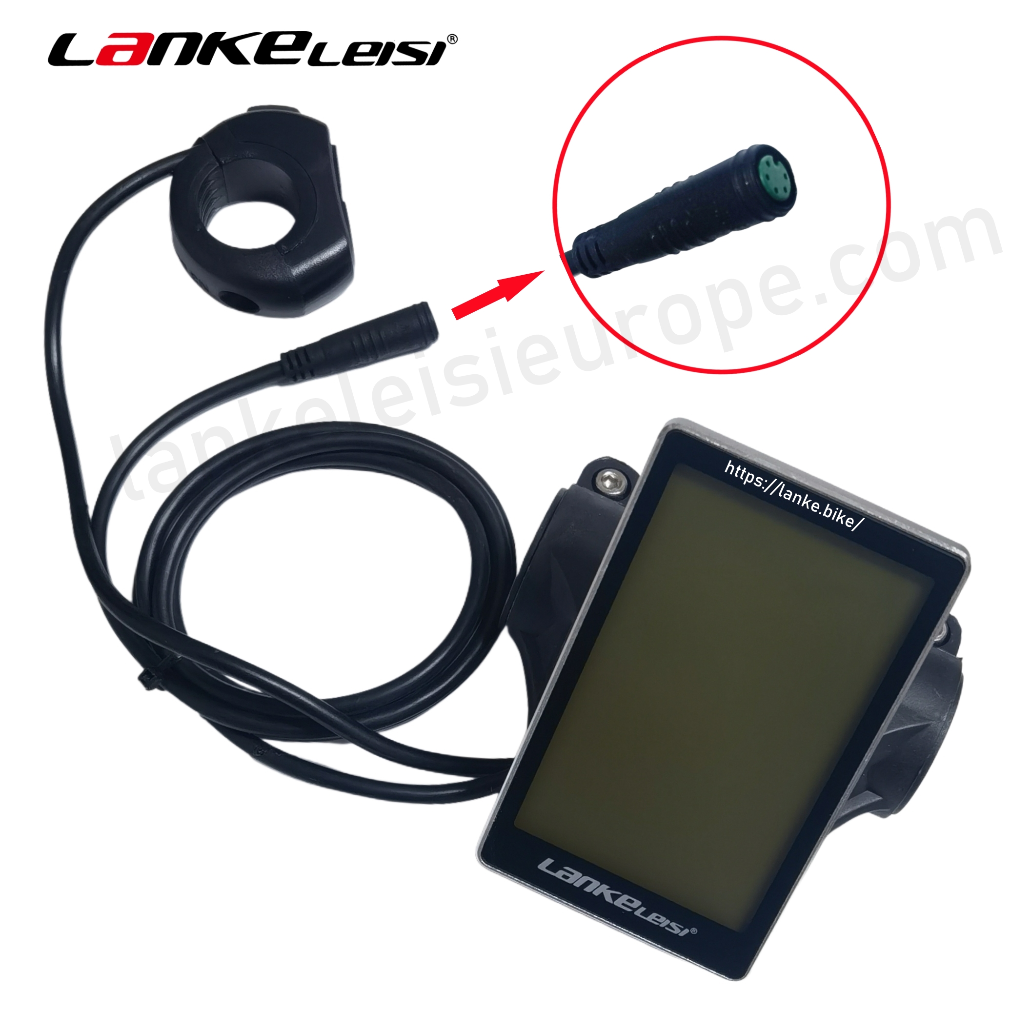 Genuine Lankeleisi Electric Bicycle Ebike LCD Display