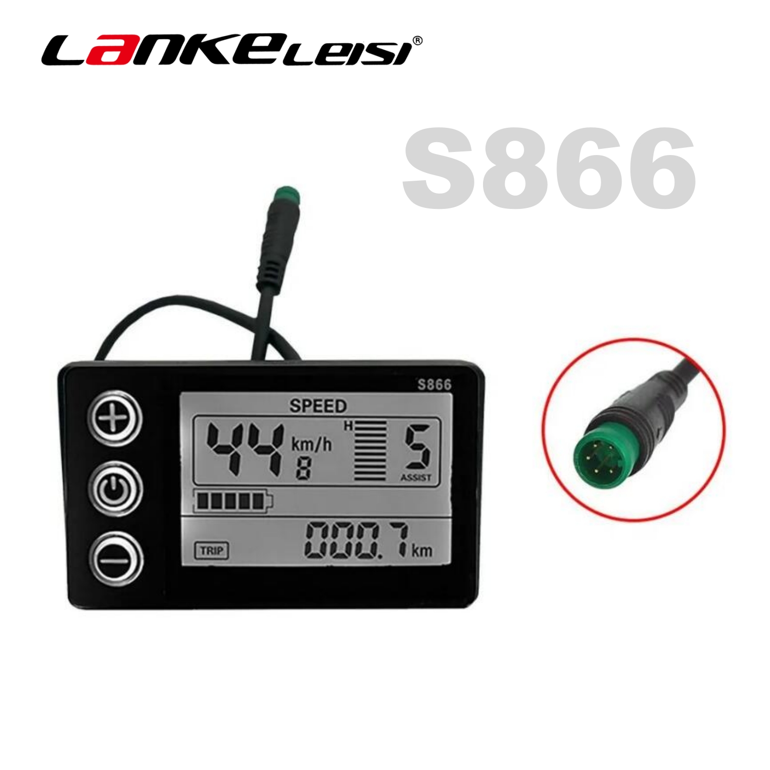 Genuine Lankeleisi Electric Bicycle Ebike LCD Display