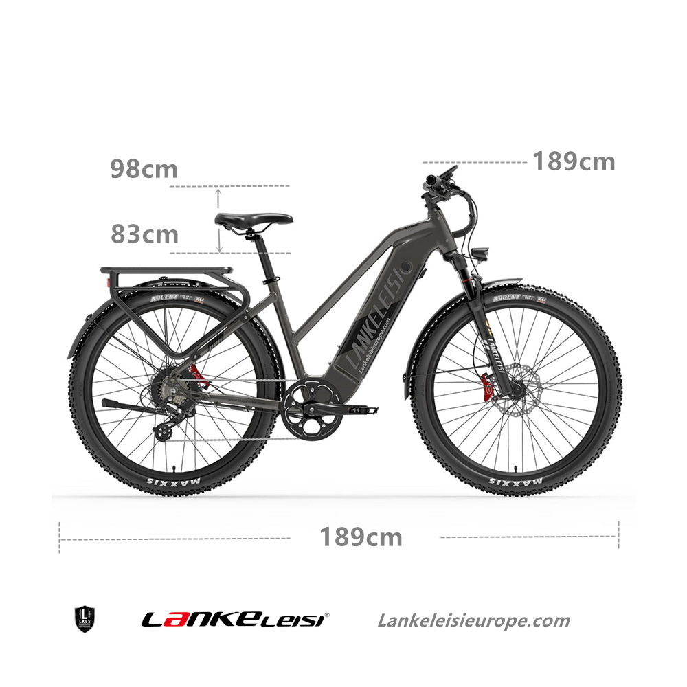 MX600 PRO 500W Motor 27.5" City Bike, 48V 20Ah Large Lithium Battery Electric Bike