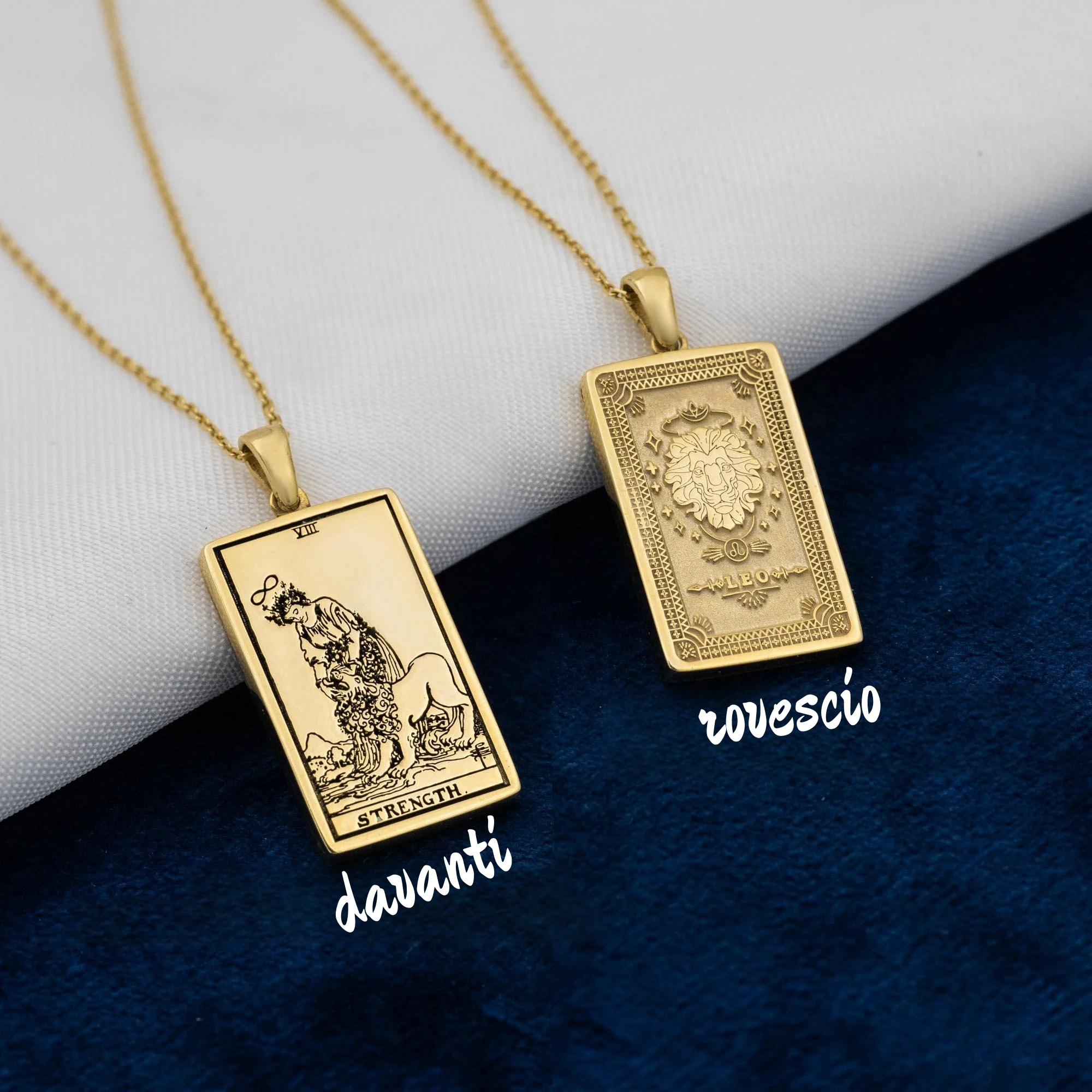 50% di sconto su tutto il sito - 🌟🌈 Esclusiva collana con carte dei tarocchi dello zodiaco a doppia faccia 14K ✨🎁 (adatta a uomini e donne) Un regalo perfetto per madri, mogli e mariti