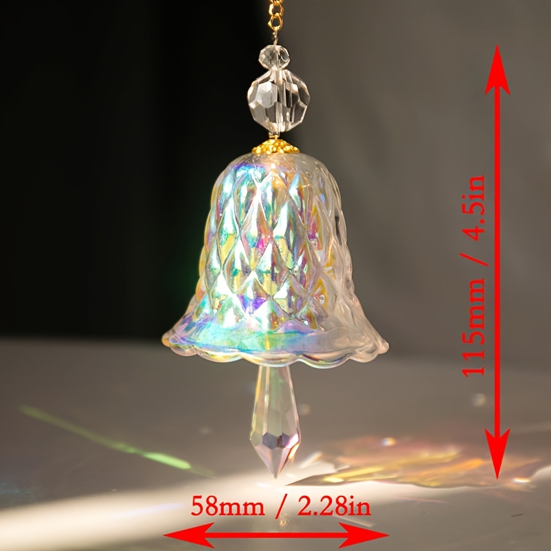 Campanelli eolici in cristallo arcobaleno