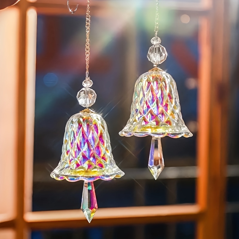 Campanelli eolici in cristallo arcobaleno