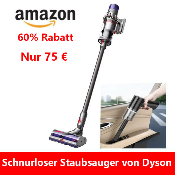 🌟 Brechen Sie mit der Tradition und begrüßen Sie die Zukunft! 🌟（60% Rabatt）Aspirator fără fir Dyson importat, garanție globală de 3 ani