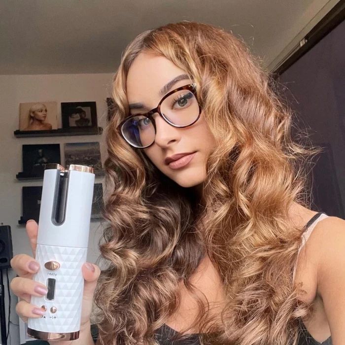 🔥Automatisch rotierender Lockenstab – um traumhafte Locken für Sie zu kreieren! ✨