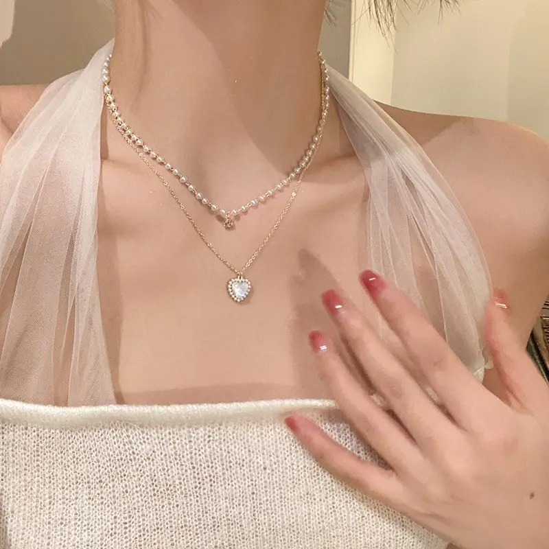 ✨【Cumpărați 1 obțineți 1 gratuit】Colier de perle pentru femei, Mai multe moduri de a purta