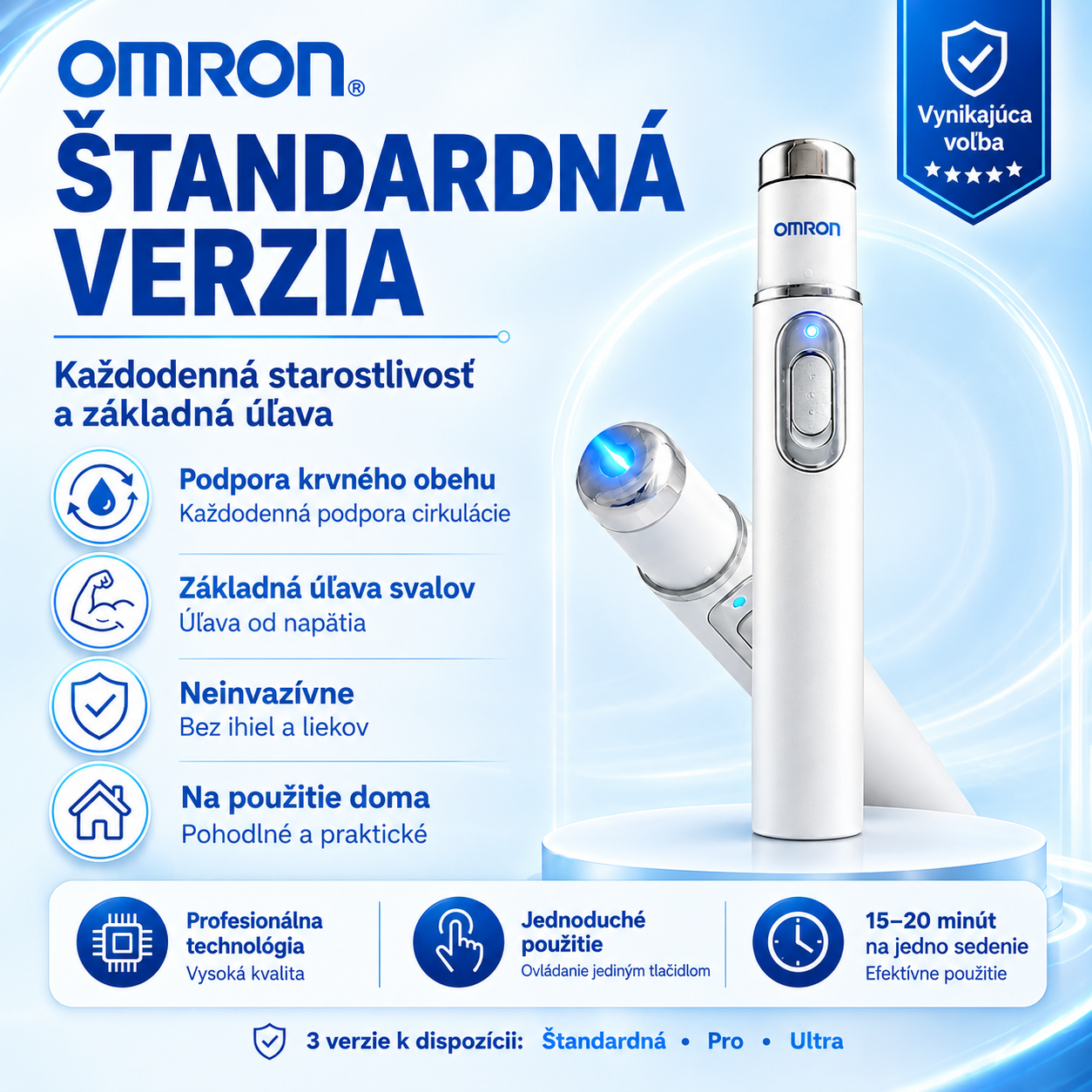 Pokročilá terapia akustickou rázovou vlnou obnovuje zdravie tkanív penisu, zvyšuje pevnosť erekcie, výdrž a sebavedomie mužov a zároveň zmierňuje bolesti svalov, stuhnutosť kĺbov a bolesti šliach.
