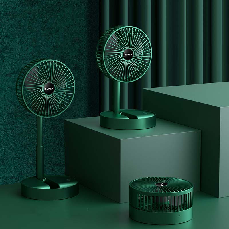 🔥 Ventilador telescópico plegable