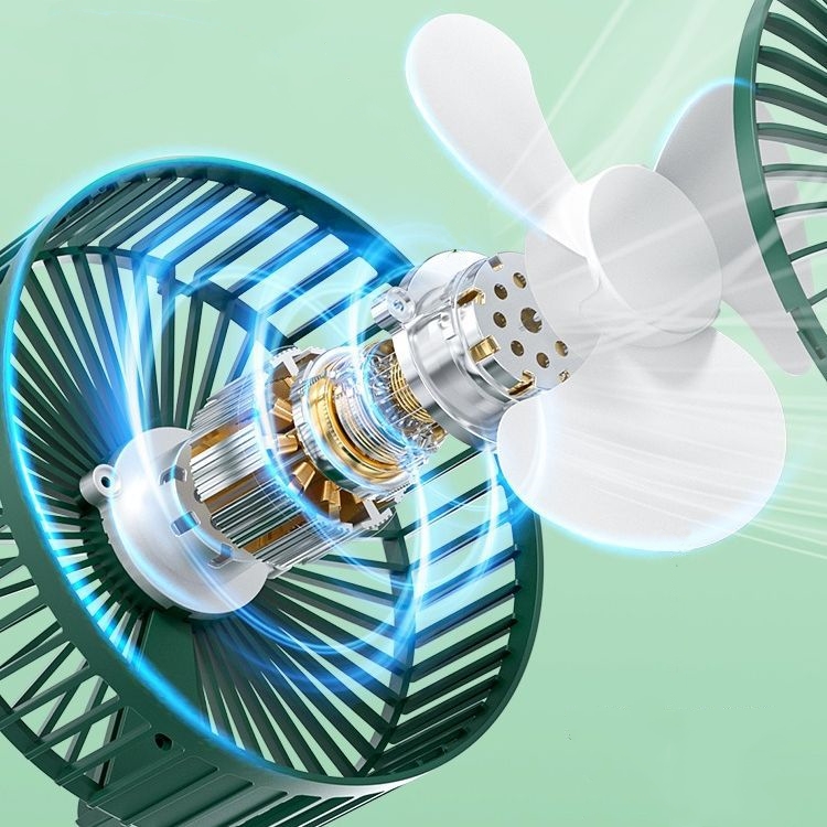 🔥 Ventilador telescópico plegable