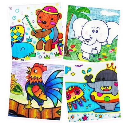 Deluxe 6-in-1 Kunst-Kreativitäts-Set(🎁Das beste Geschenk für Kinder)
