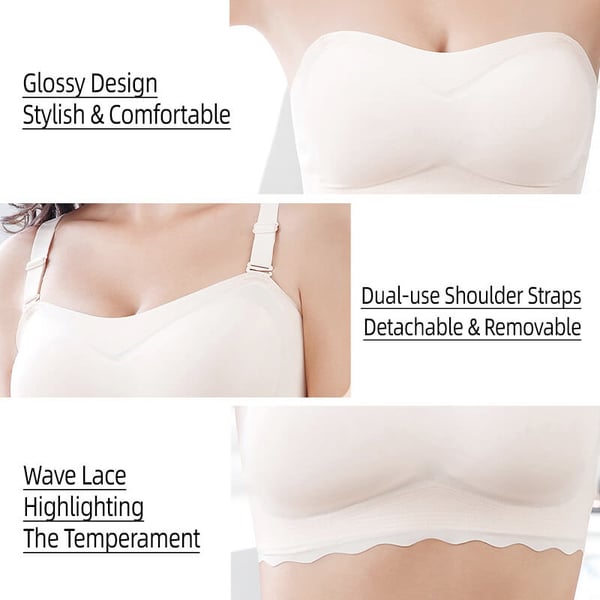 🔥Neue Produkte 🔥Frauen sexy trägerlosen unsichtbaren Push-up-BHs