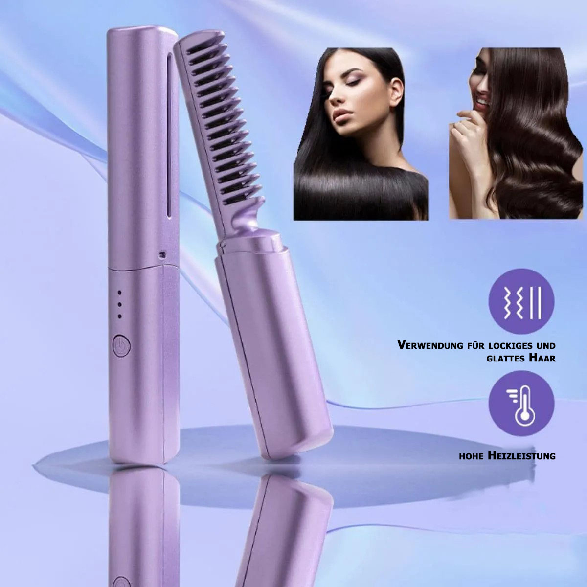 🔥ULTIMA ZI 49% OFF🔥Schnurloses Mini-Haarglätteisen