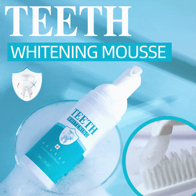 LAST DAY 48% Rabatt - Zahnweiß-Mousse 🔥🌈BUY 2 GET 1 FREE
