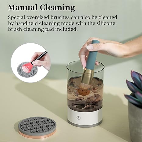 Detergenti per pennelli da trucco - Detergente elettrico per pennelli trucco,