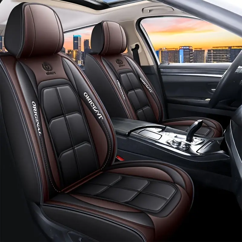 1 Buc. Huse Universale Pentru Scaune De Mașină Huse De Scaun Din Piele PU Pernă Covoraș De Protecție Pentru Scaune Pentru Sedan SUV Accesorii Pentru Mașină (doar 1 Husă Pentru Scaunul Din Față) detalii 5
