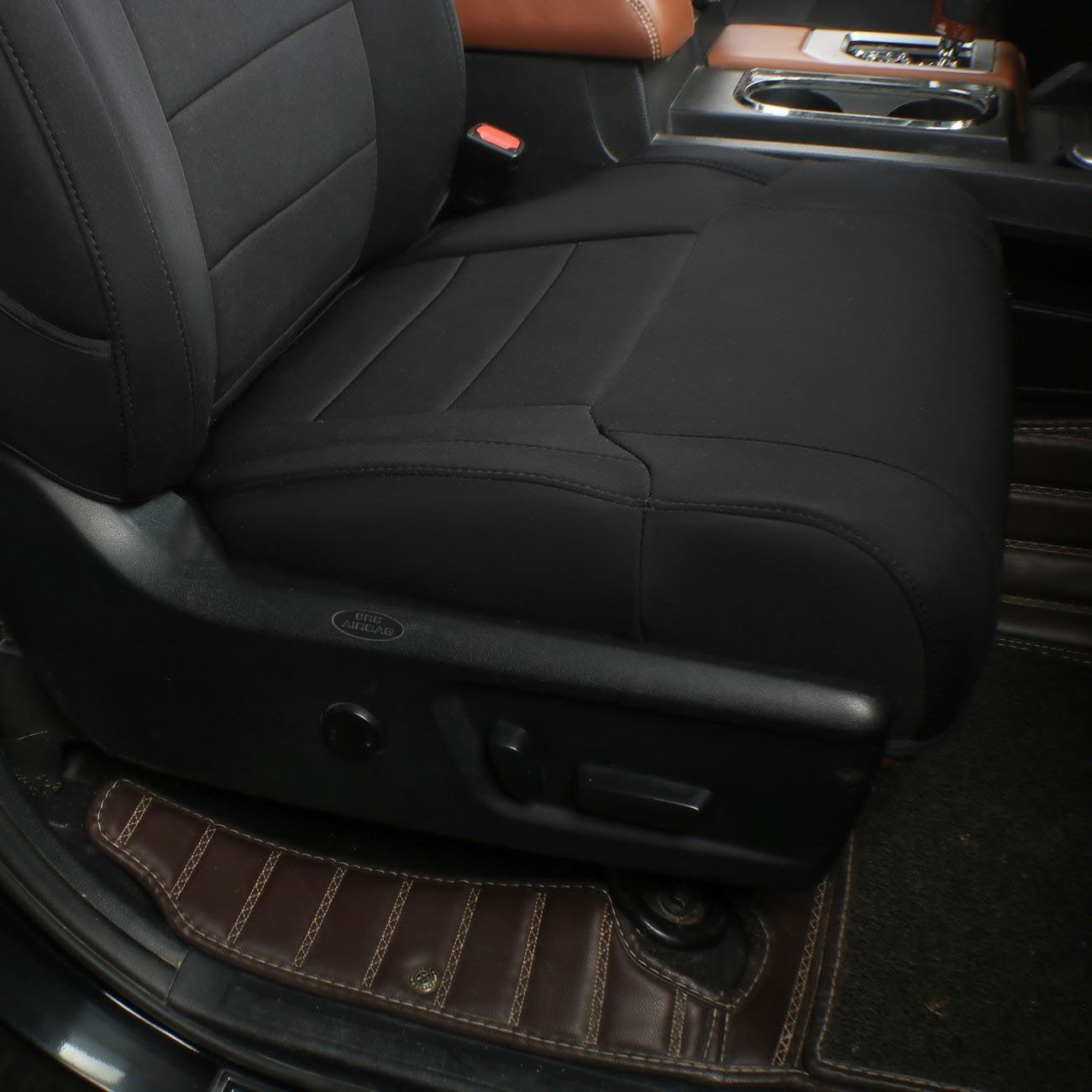 EKR Custom Seat2023 Celoten komplet univerzalnih zračnih in vodotesnih prevlek iz usnja za avtomobile, SUV-je