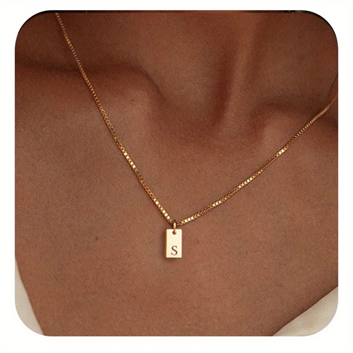 🎁 50% sleva na všechny produkty !🌟Náhrdelník s anglickými iniciálami Náhrdelník ze 14K zlata💫