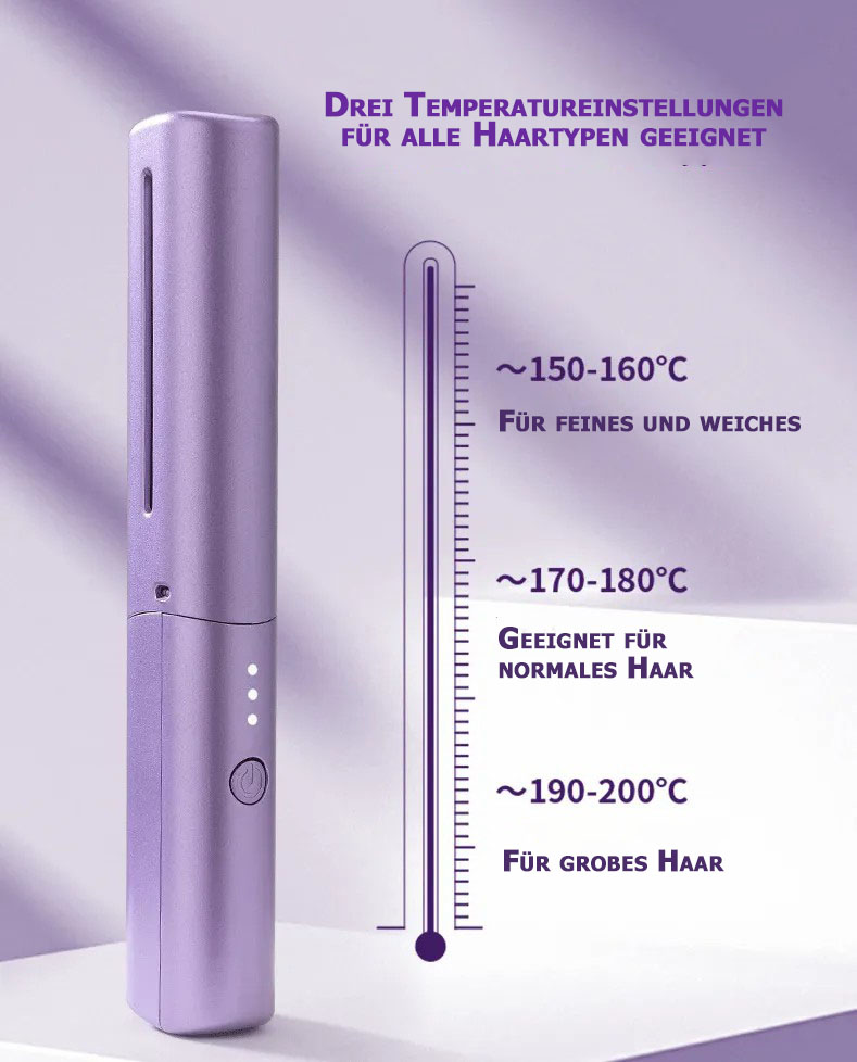 🔥ULTIMA ZI 49% OFF🔥Schnurloses Mini-Haarglätteisen