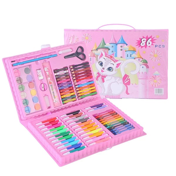 Deluxe 6-in-1 Kunst-Kreativitäts-Set(🎁Das beste Geschenk für Kinder)