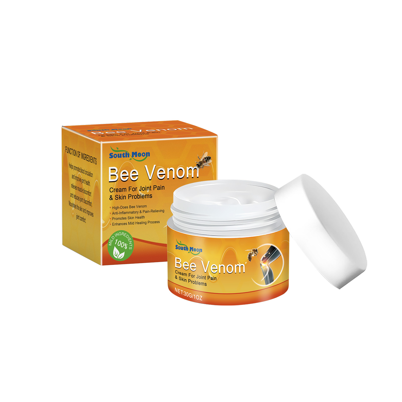 Bee Venom Joint Pain Cream Massage To Relieve Joint Discomfort Knee