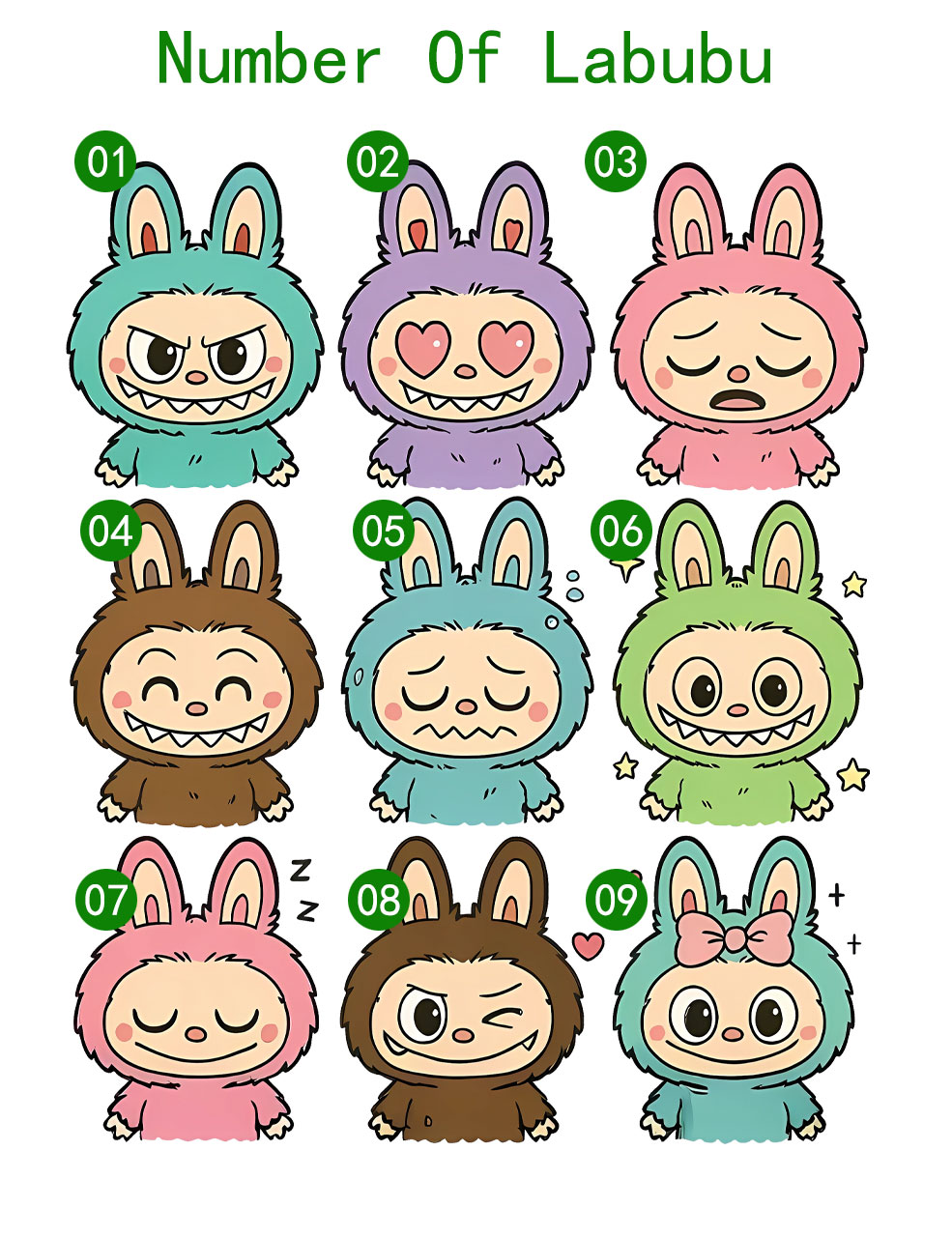 Labubu Custom T-Shirt T-shirt