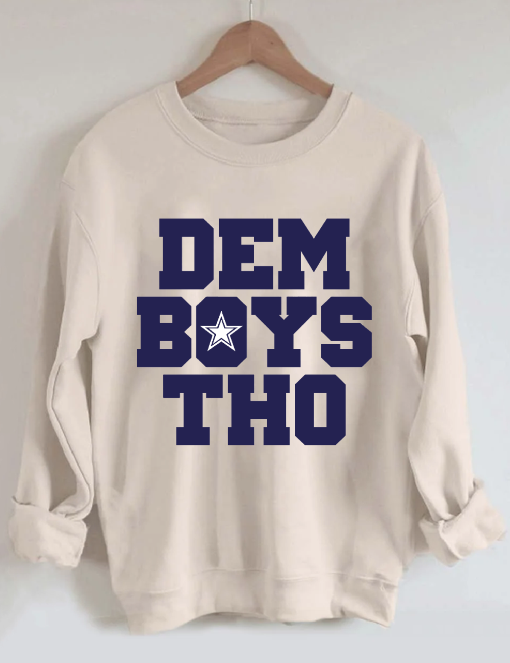 Cowboy Star Football Sweatshirt