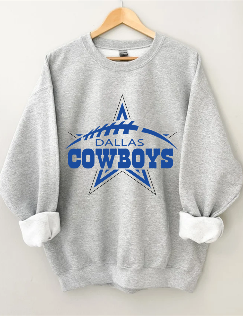 Dallas Cowboys Star Football Sweatshirt