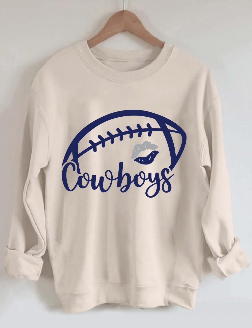 Kiss Dallas Cowboys Football Sweatshirt