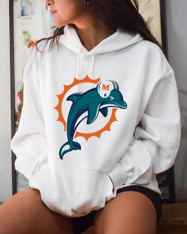 Dolphins Football Hoodie