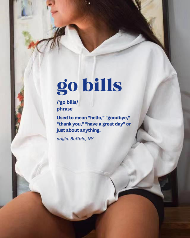 Go Bills Football Hoodie