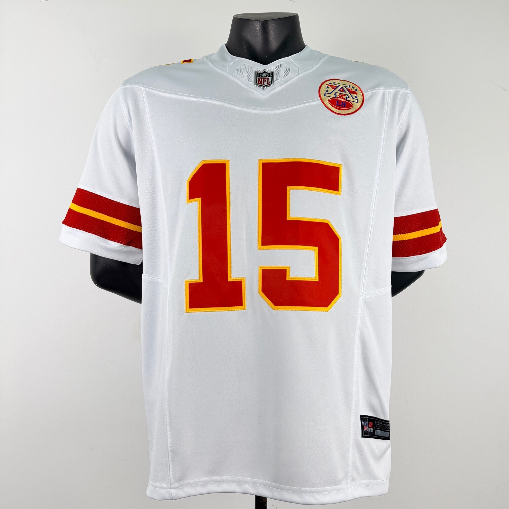 Men's Patrick Mahomes White Kansas City Chiefs Game Jersey