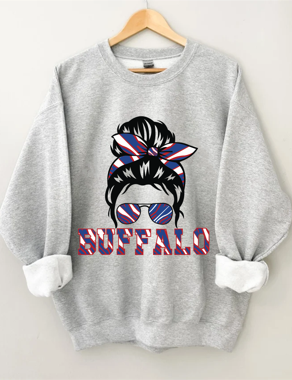 Buffalo Bills Girl Football Sweatshirt
