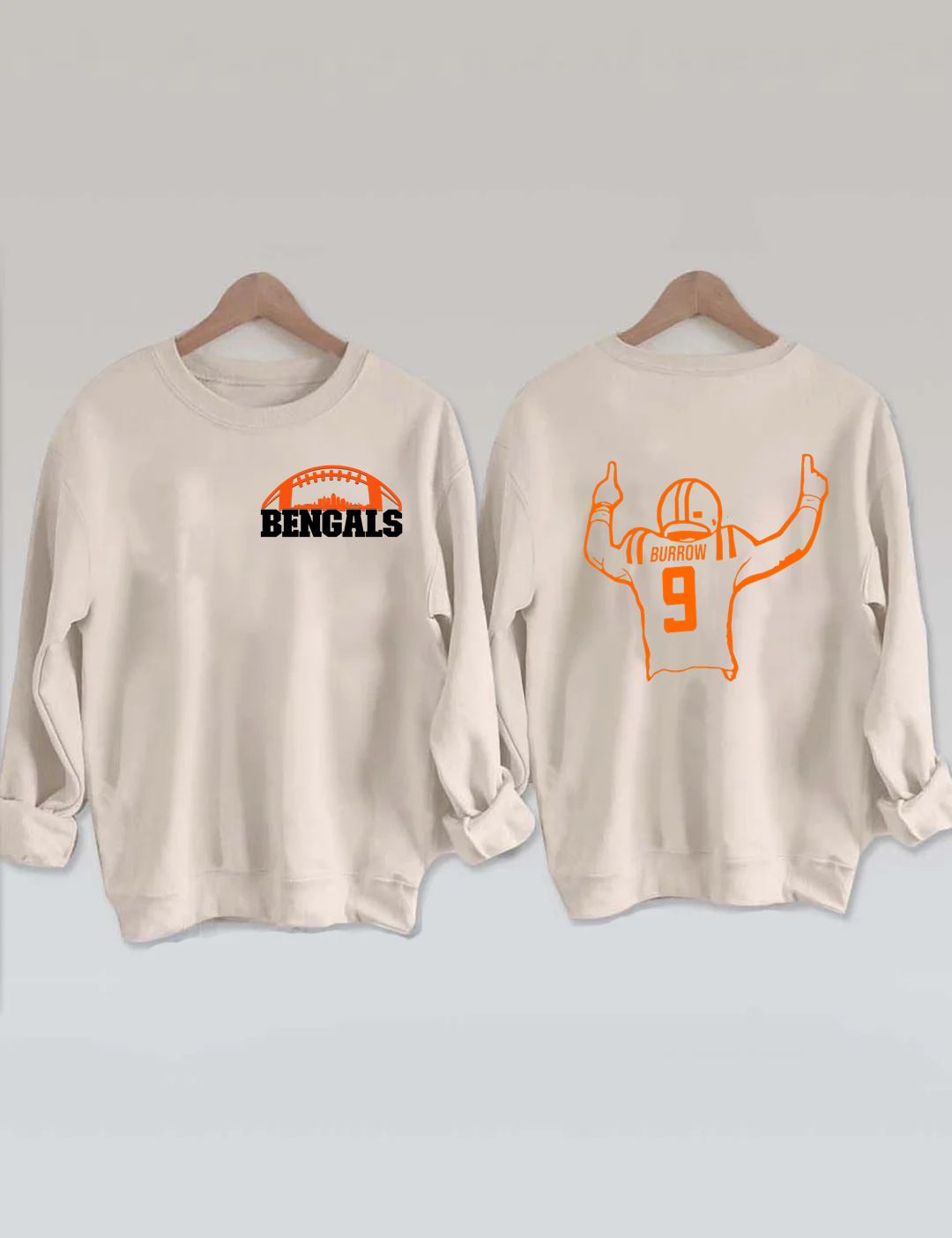 Burrow Bengals Football Sweatshirt