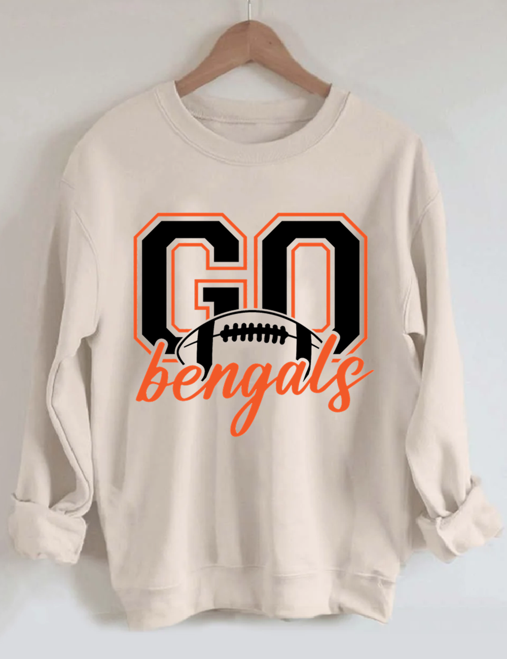 Go Bengals Football Sweatshirt