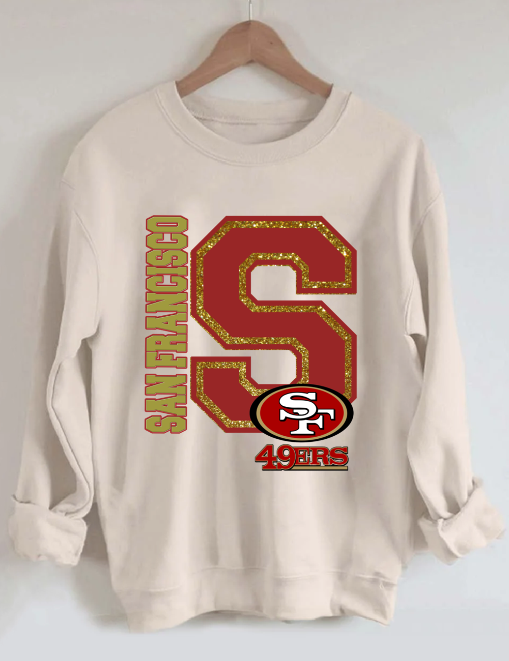 San Francisco 49ers Football Sweatshirt