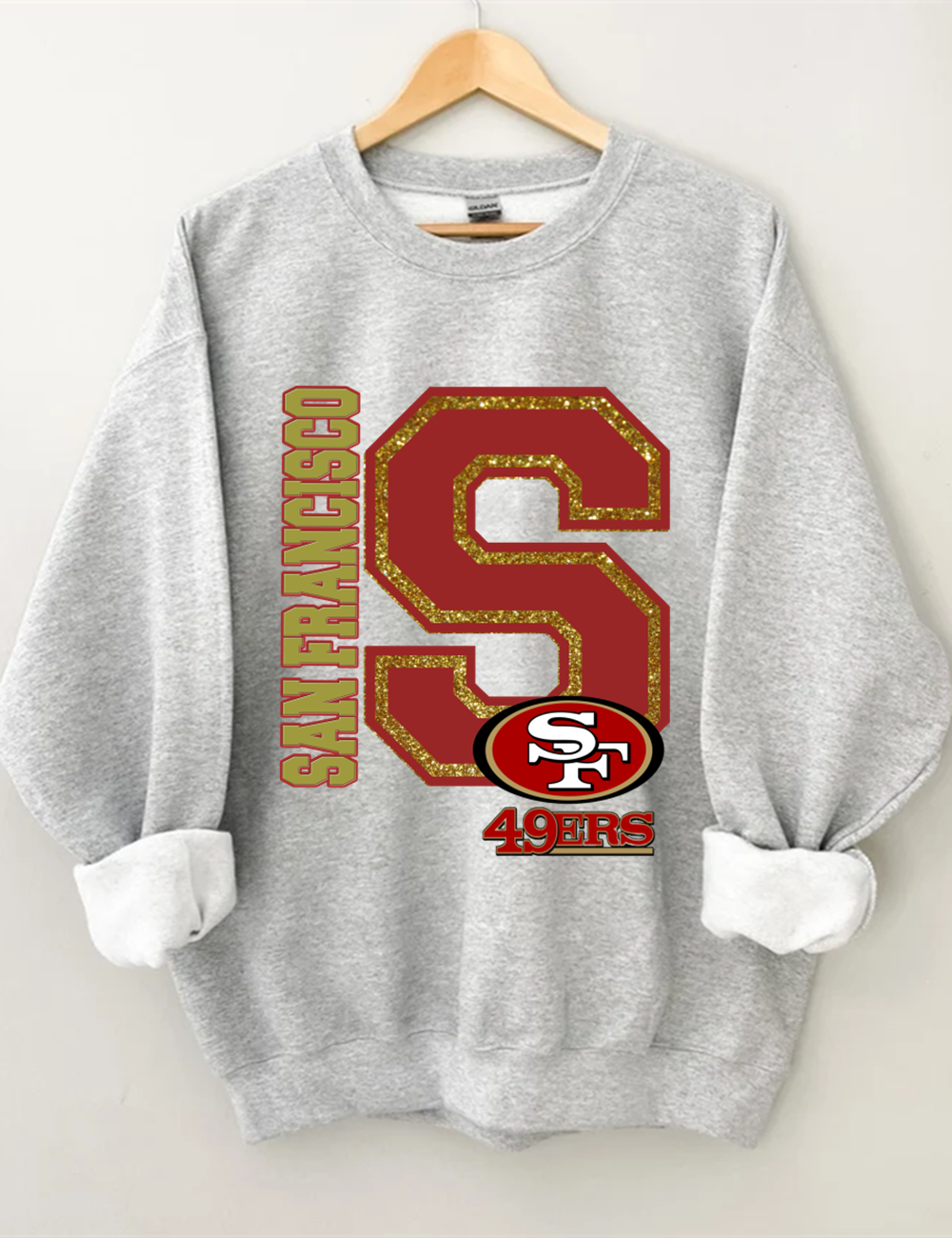San Francisco 49ers Football Sweatshirt