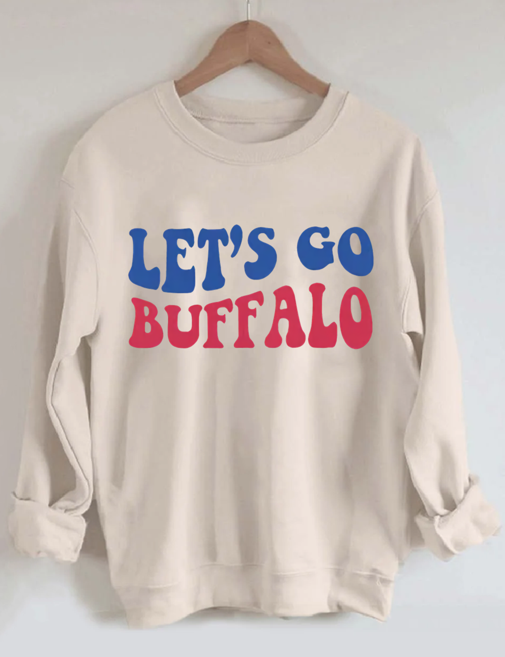 Let's Go Buffalo Bills Football Sweatshirt