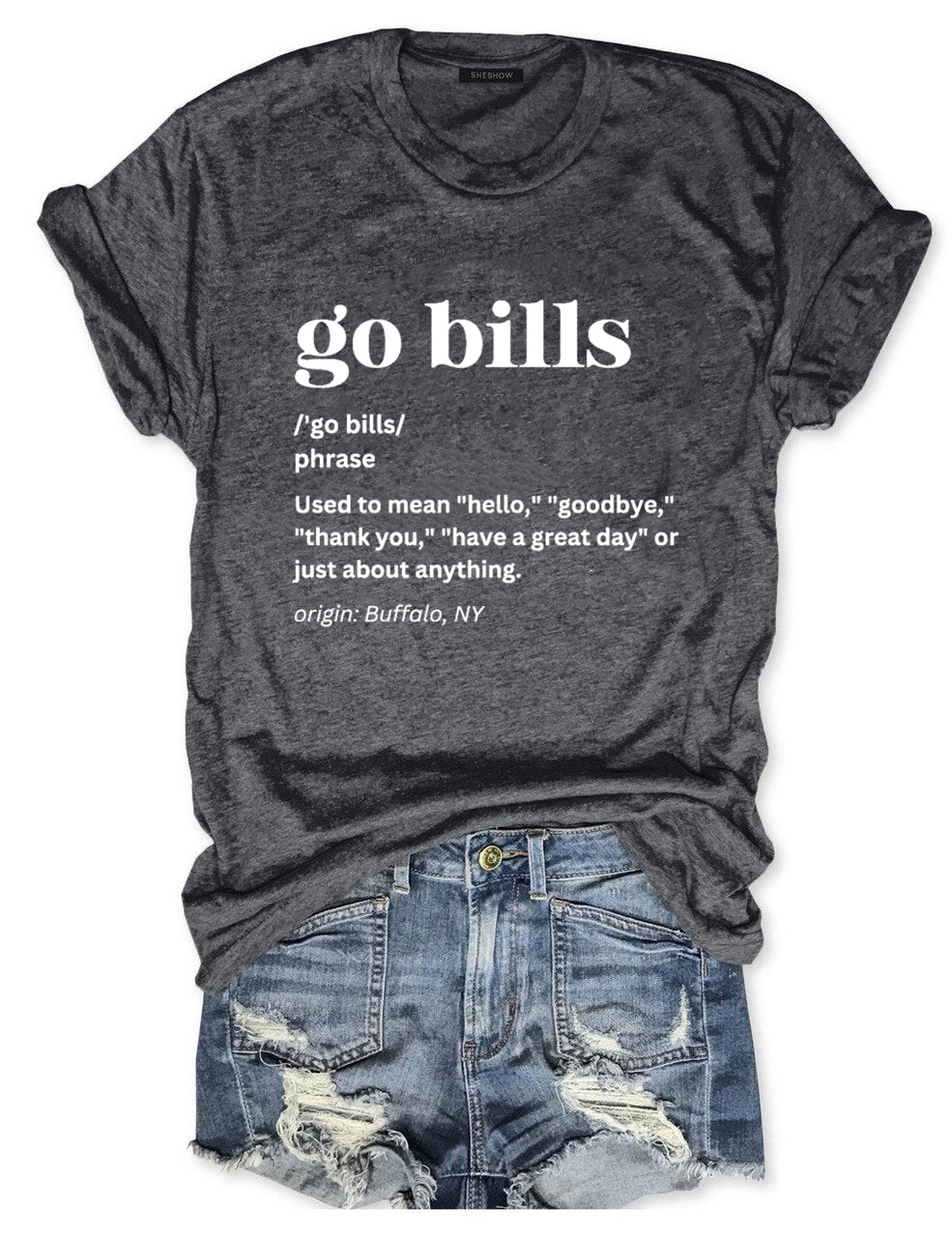 Go Bills Football T-Shirt
