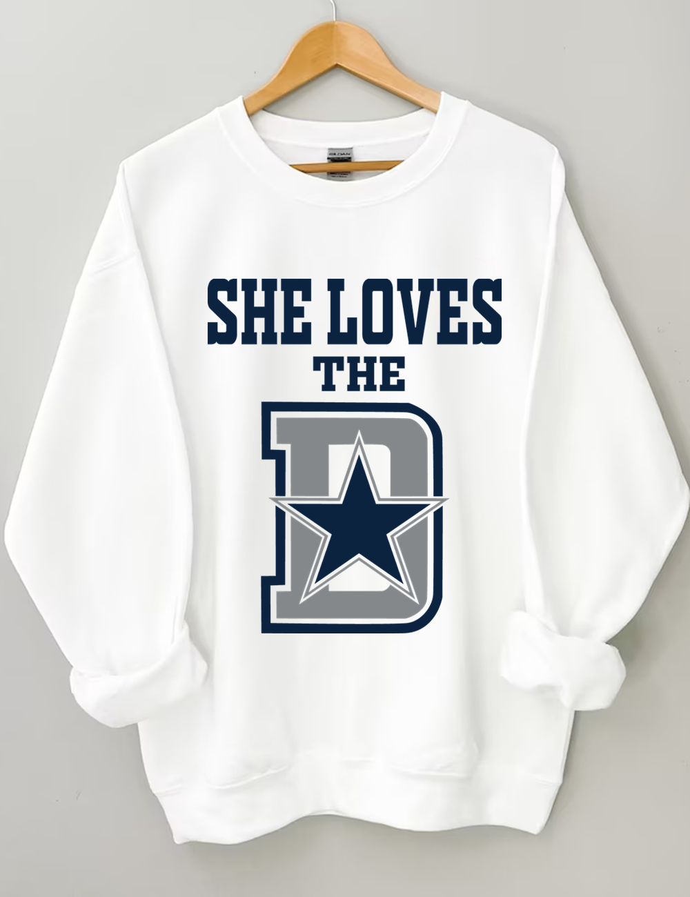 Cowboy Star Football Sweatshirt