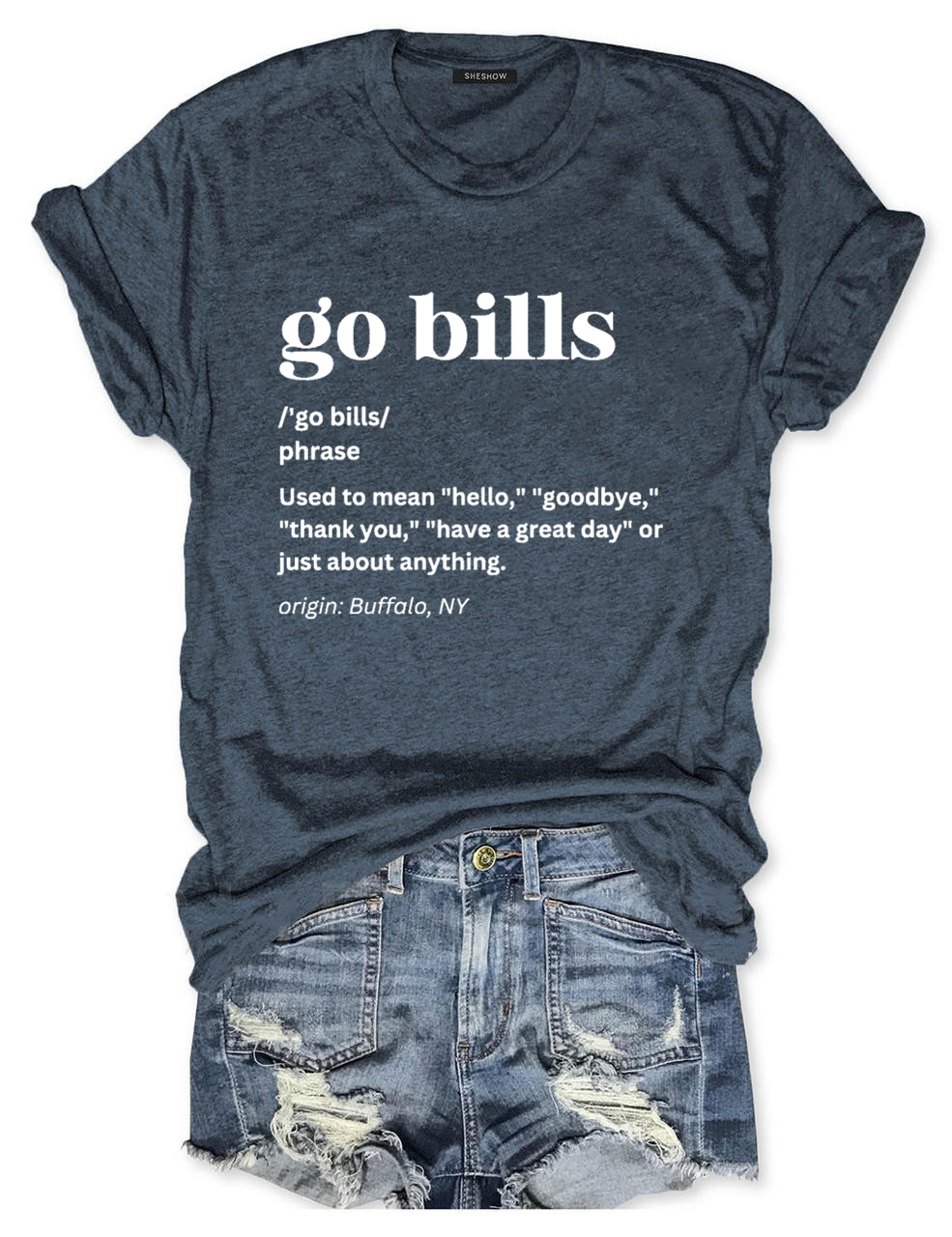 Go Bills Football T-Shirt